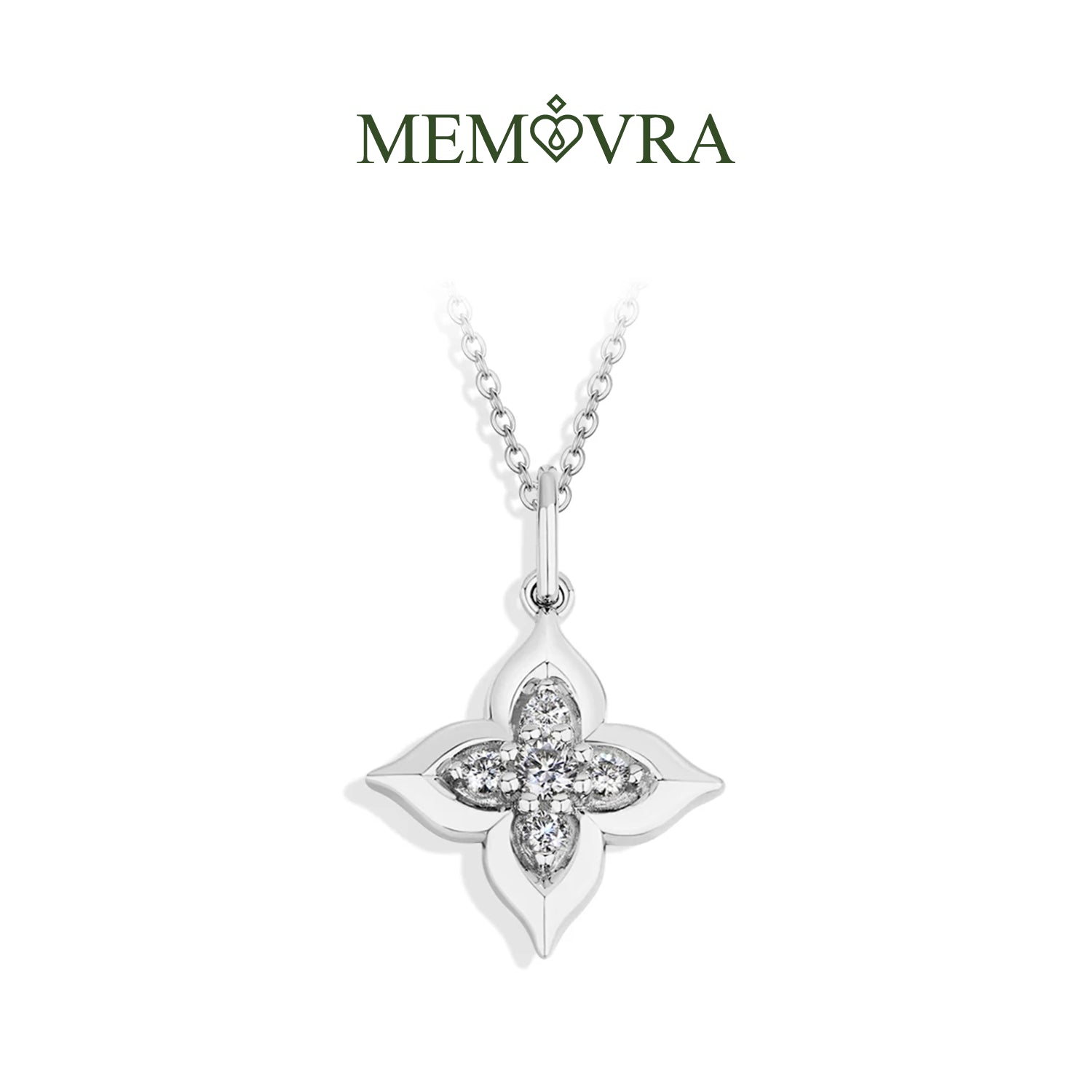 Luminous Glow Moissanite Pendant Necklace